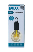 Lámpara Ampolleta Led Colgante Camping Recargable Usb Tipo C