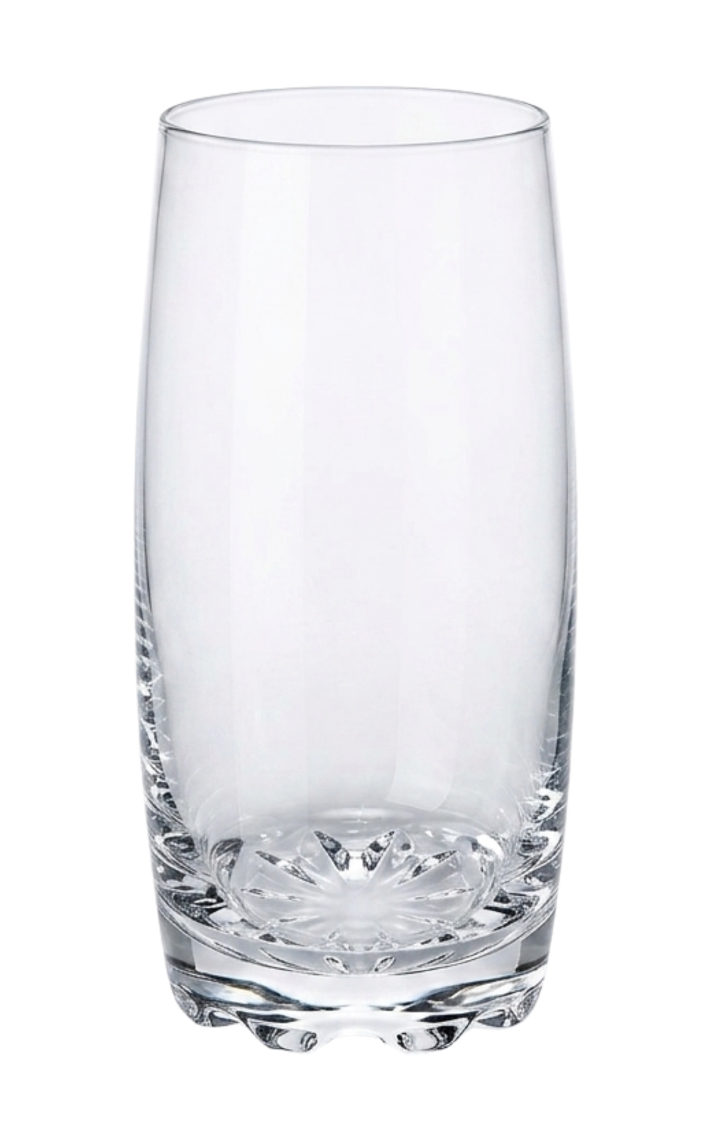 Set De 6 Vasos De Vidrio Altos Allegra Cooler Nápoles 390ml