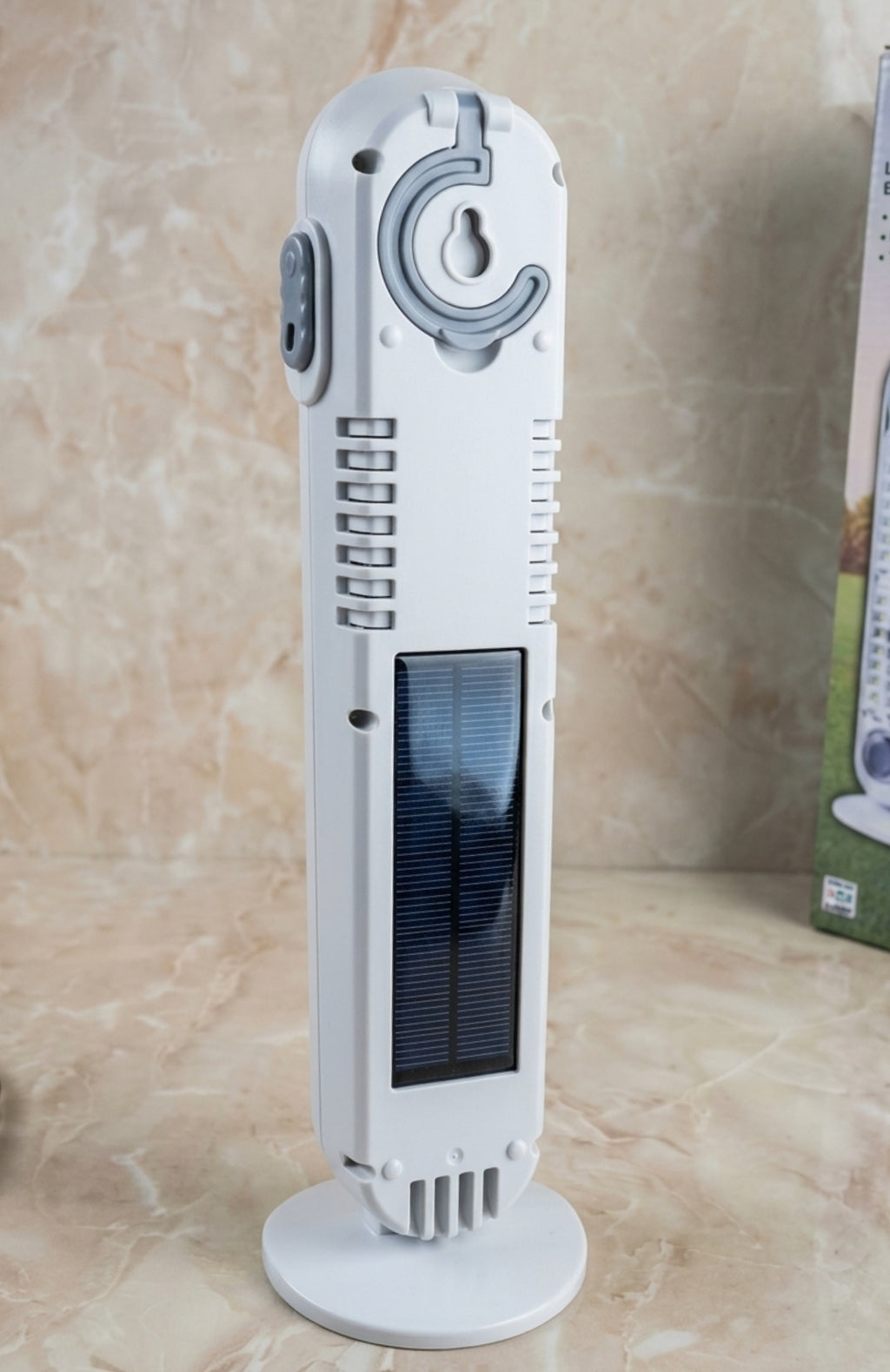 Lámpara Emergencia Solar Y Recargable Irm Led + Cable 50 Cm