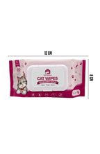 Toallitas Húmedas Gatos PETGAGA 80 Unidades Aloe Vera