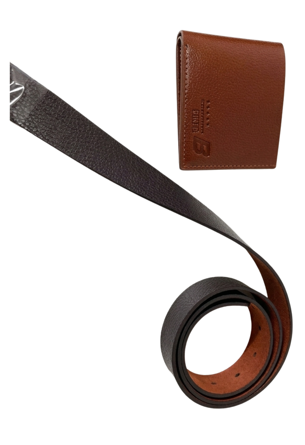 Set De Regalo Hombre Billetera Y Cinturón