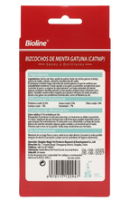 Snack Bioline Para Gato Con Catnip Y Salmón / Bacalao 80 G