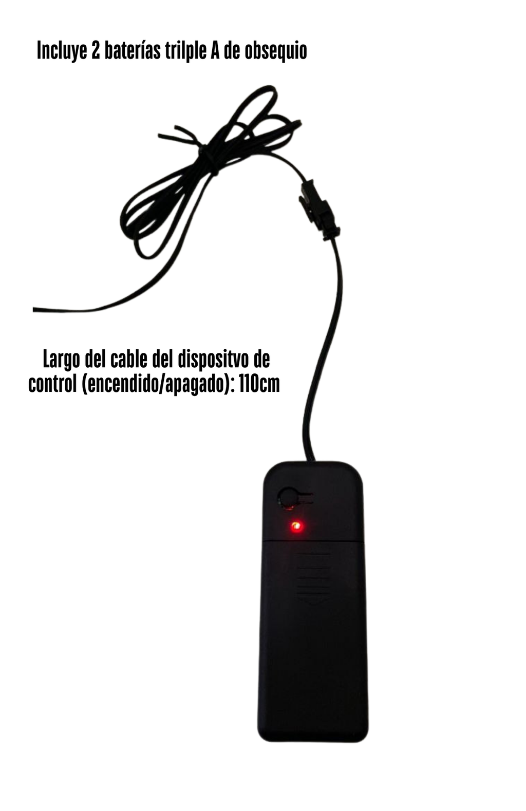 Máscara La Purga Led Calavera Disfraz Halloween Fiesta + Baterías De Obsequio