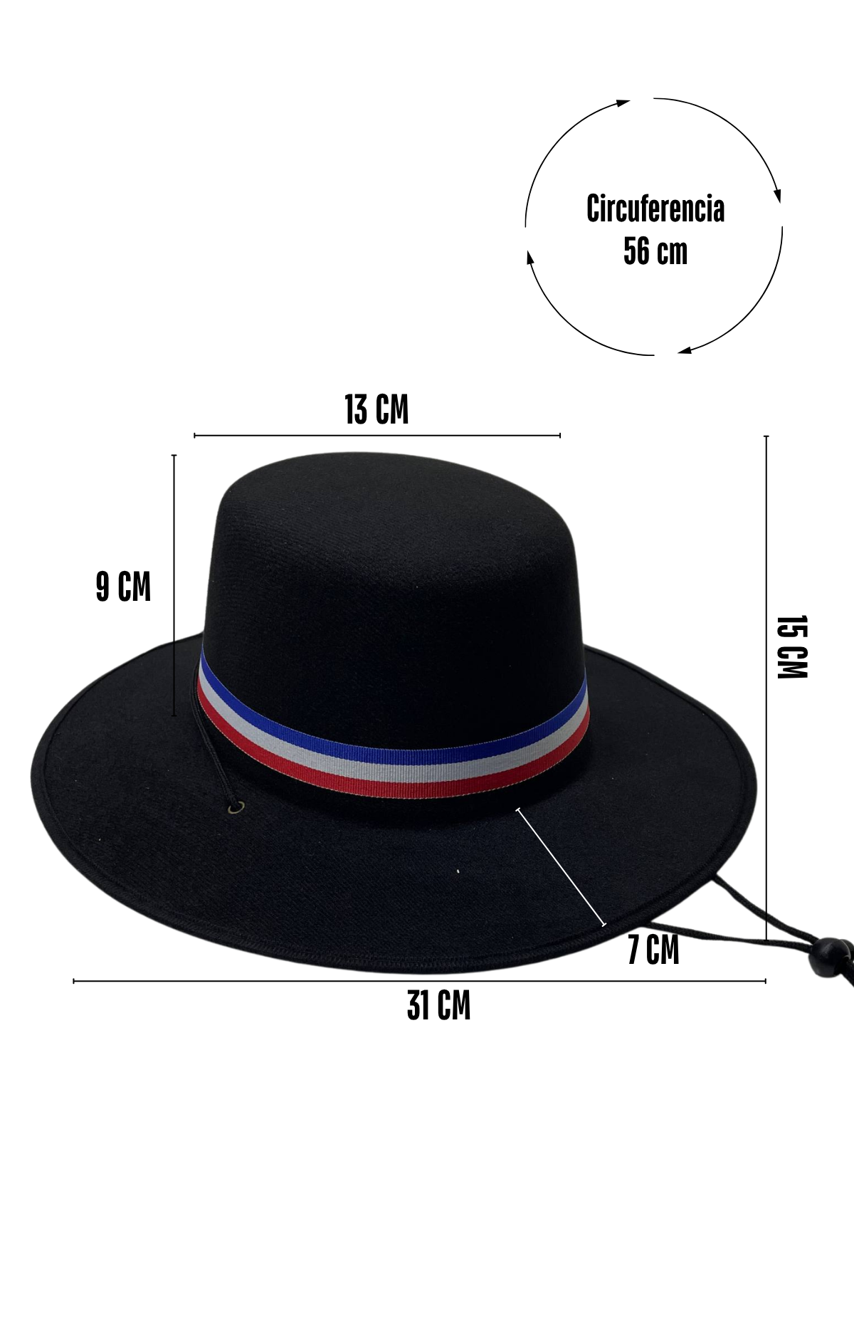 Sombrero Huaso Baile Tradición Cueca Fechas Patrias
