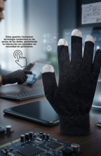 Guantes De Invierno Térmicos Unisex Con Dedos Táctiles