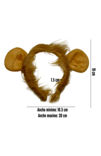 Set Animal 3 Piezas Disfraz Halloween Modelos Varios
