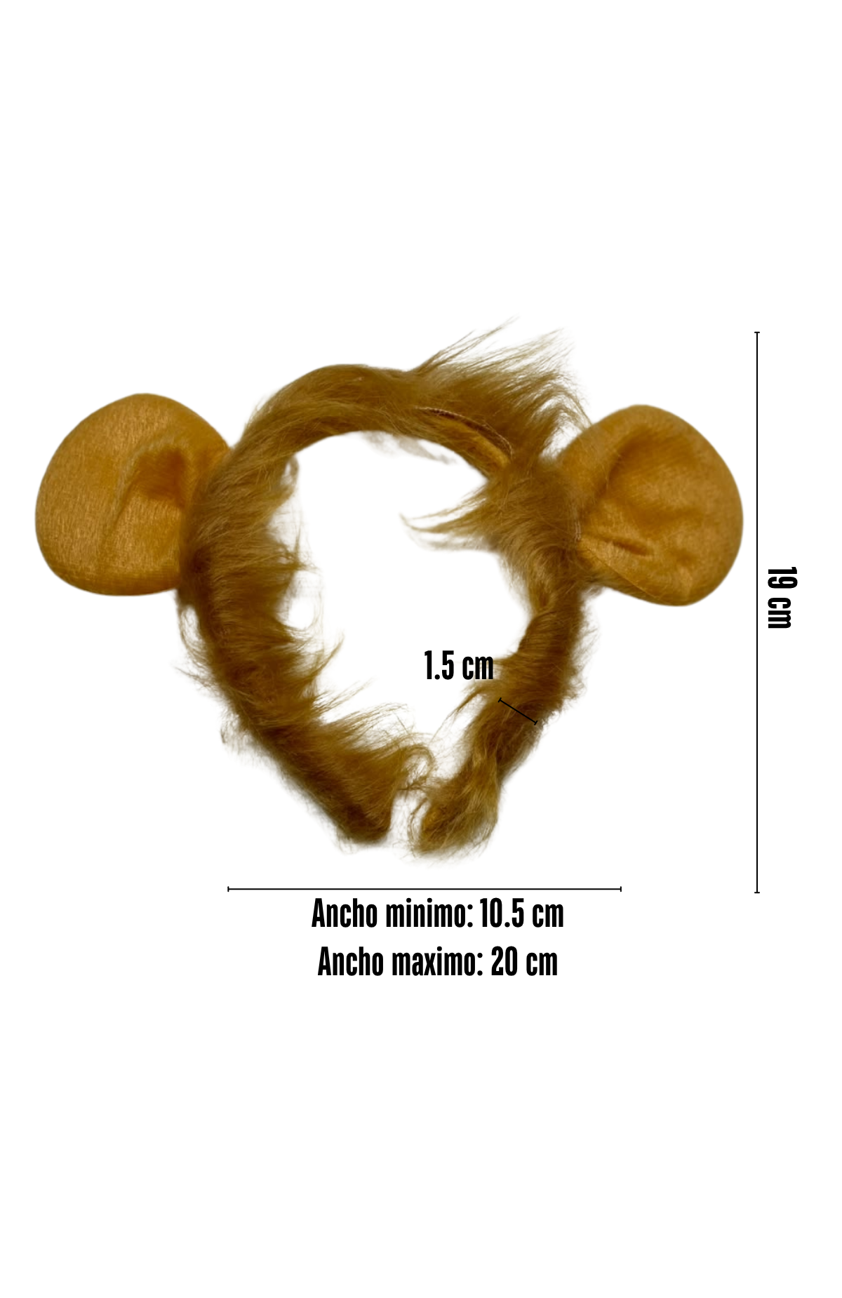 Set Animal 3 Piezas Disfraz Halloween Modelos Varios