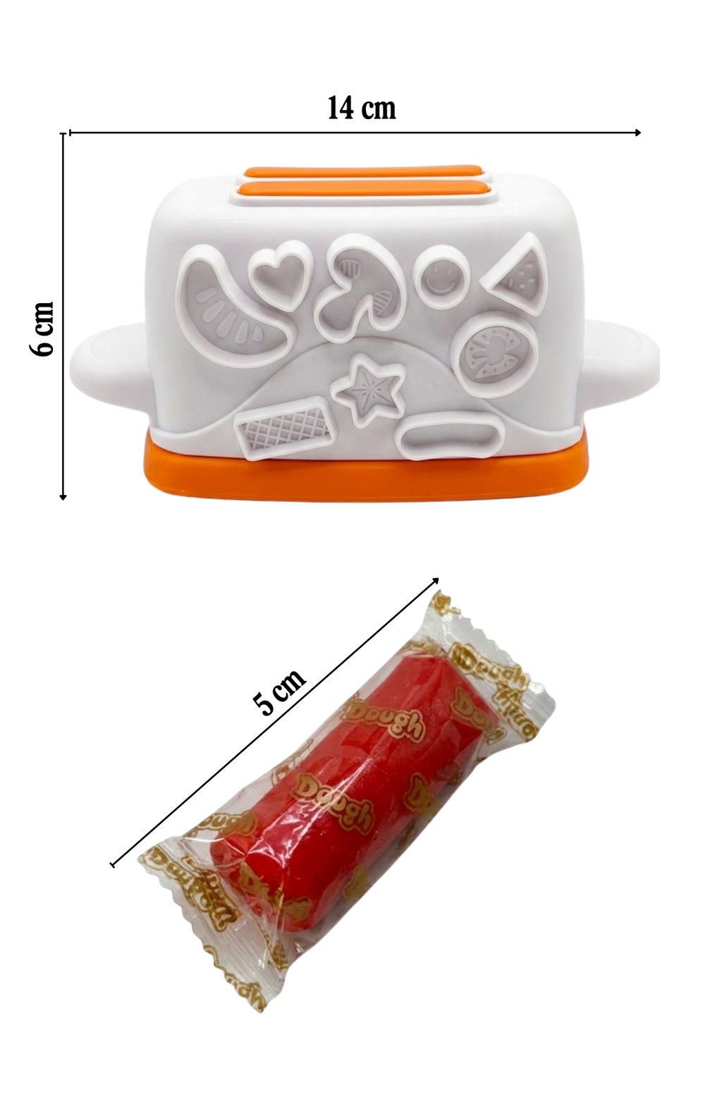 Kit Creativo De Plastilinas Con Máquina Tostadora Infantil