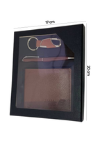 Set De Regalo Hombre Billetera Lapicero Y Llavero Elegante