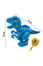 Set De Dinosaurio Para Armar Con Tornillos, Huevo Y Sonidos
