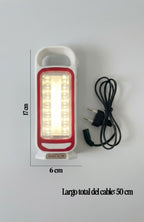 Luz De Emergencia Led Recargable 52cm Tubo Portátil Usb