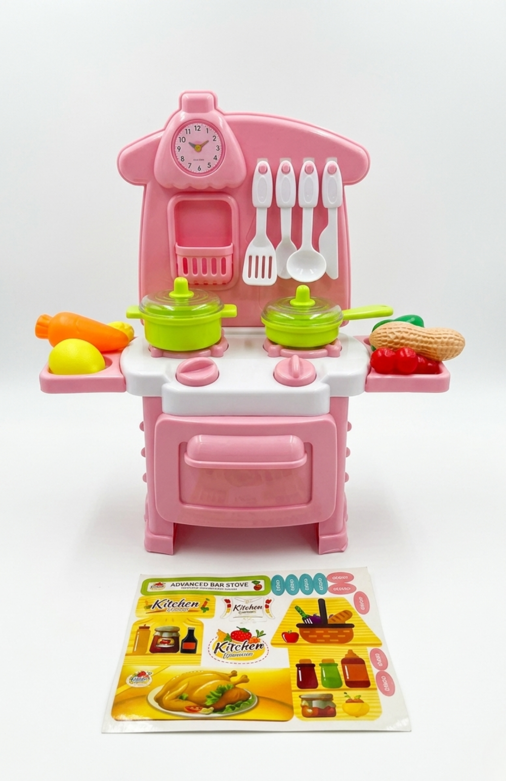 Cocina Infantil Kid Connection Con Accesorios Juguete Niños