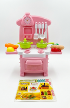 Cocina Infantil Kid Connection Con Accesorios Juguete Niños
