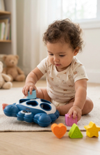 Juguete Didactico Encaje Cangrejo Bloques Figuras Bebes 18m+