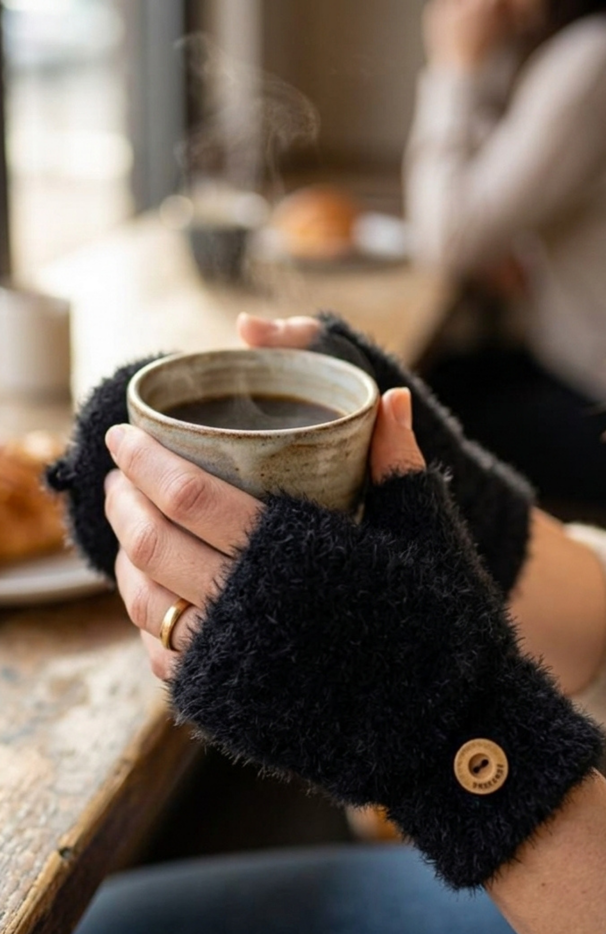 Guantes Térmicos De Invierno Sin Dedos Convertibles