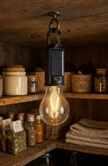 Lámpara Foco Led Colgante Camping Recargable Usb - Solar