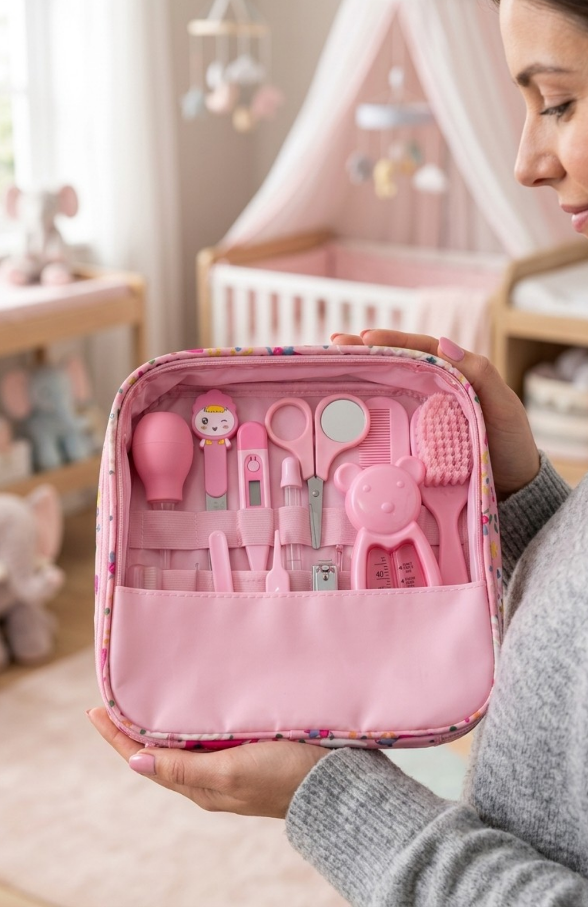 Kit De Aseo Para Bebé 13 Piezas De Higiene Cuidado Completo