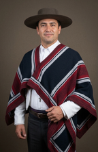 Manta Poncho Huaso Baile Cueca Fecha Patrias 90x130cm