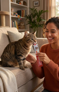 Pack 6 Snack Líquido Gatos Bioline Sabor Bonito (atún) 15 G