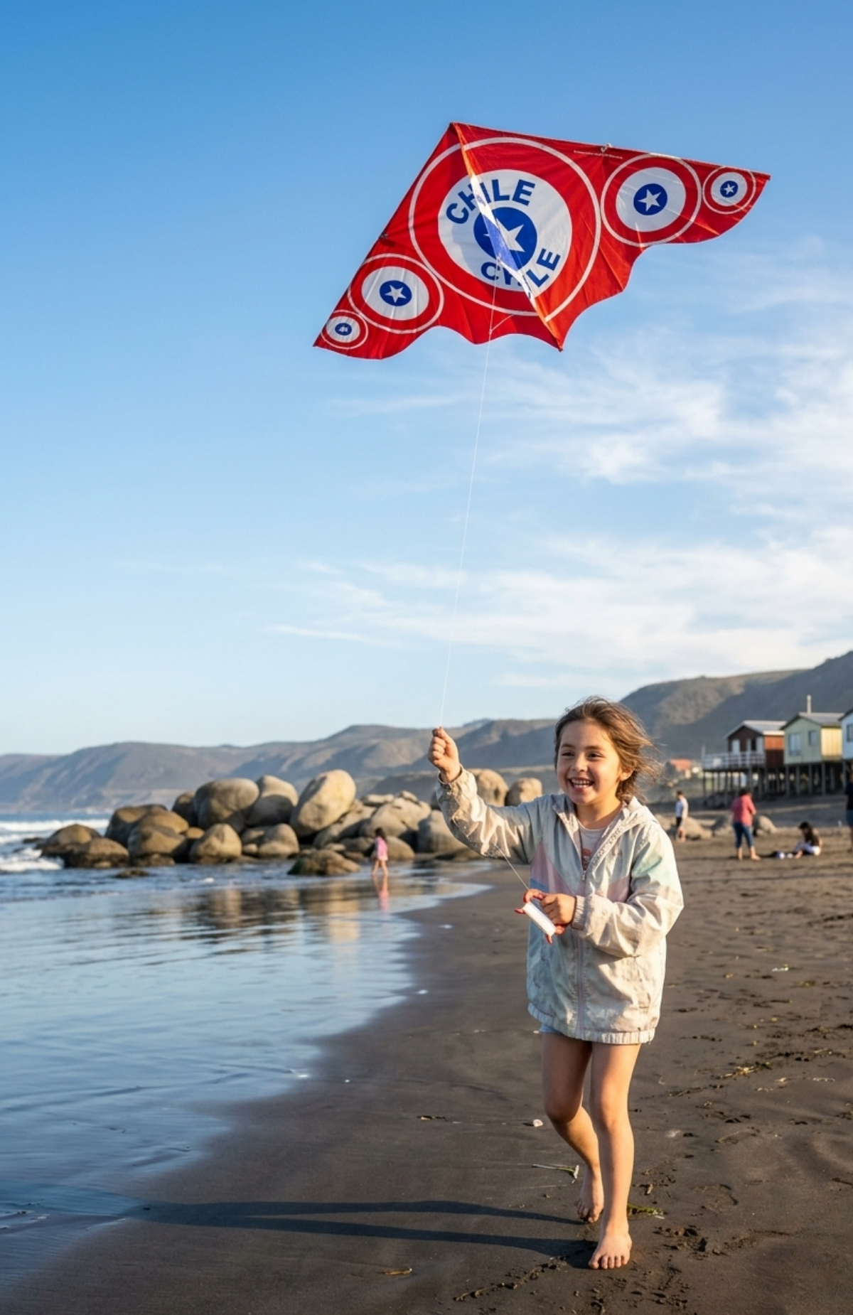 Cometa Bandera Chile Volantín Fiestas Patrias Chilena
