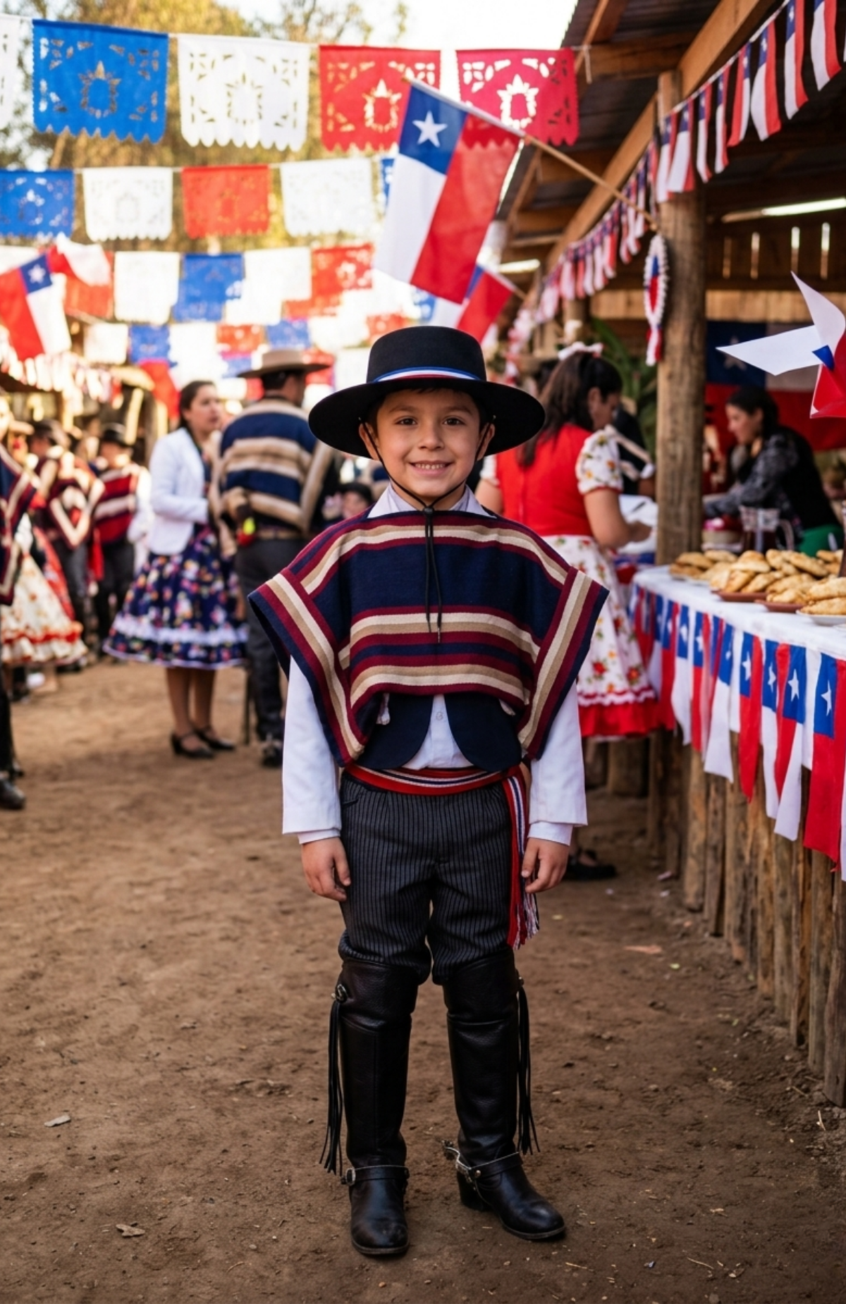 Sombrero Huaso Baile Tradición Cueca Fechas Patrias