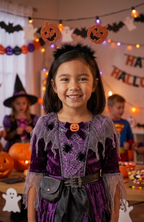 Cintillo Diadema Calabazas Resortes Halloween Disfraz Fiesta