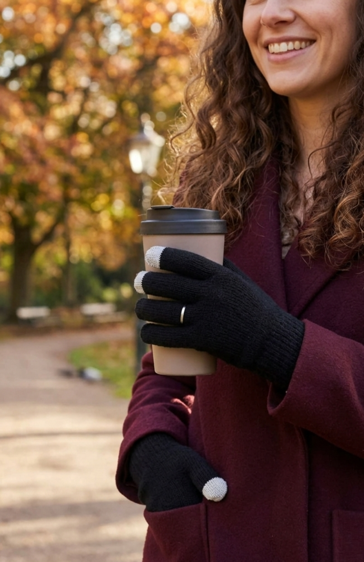 Guantes De Invierno Térmicos Unisex Con Dedos Táctiles