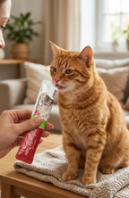 Pack 6 Snack Líquido Gatos Bioline Sabor Bonito (atún) 15 G