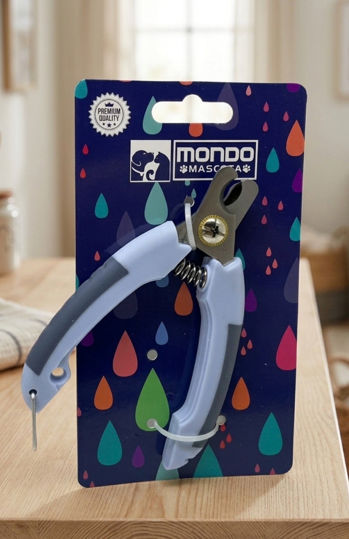 Corta Uñas Mondo Mascota Tipo Alicate Con Seguro De Cierre