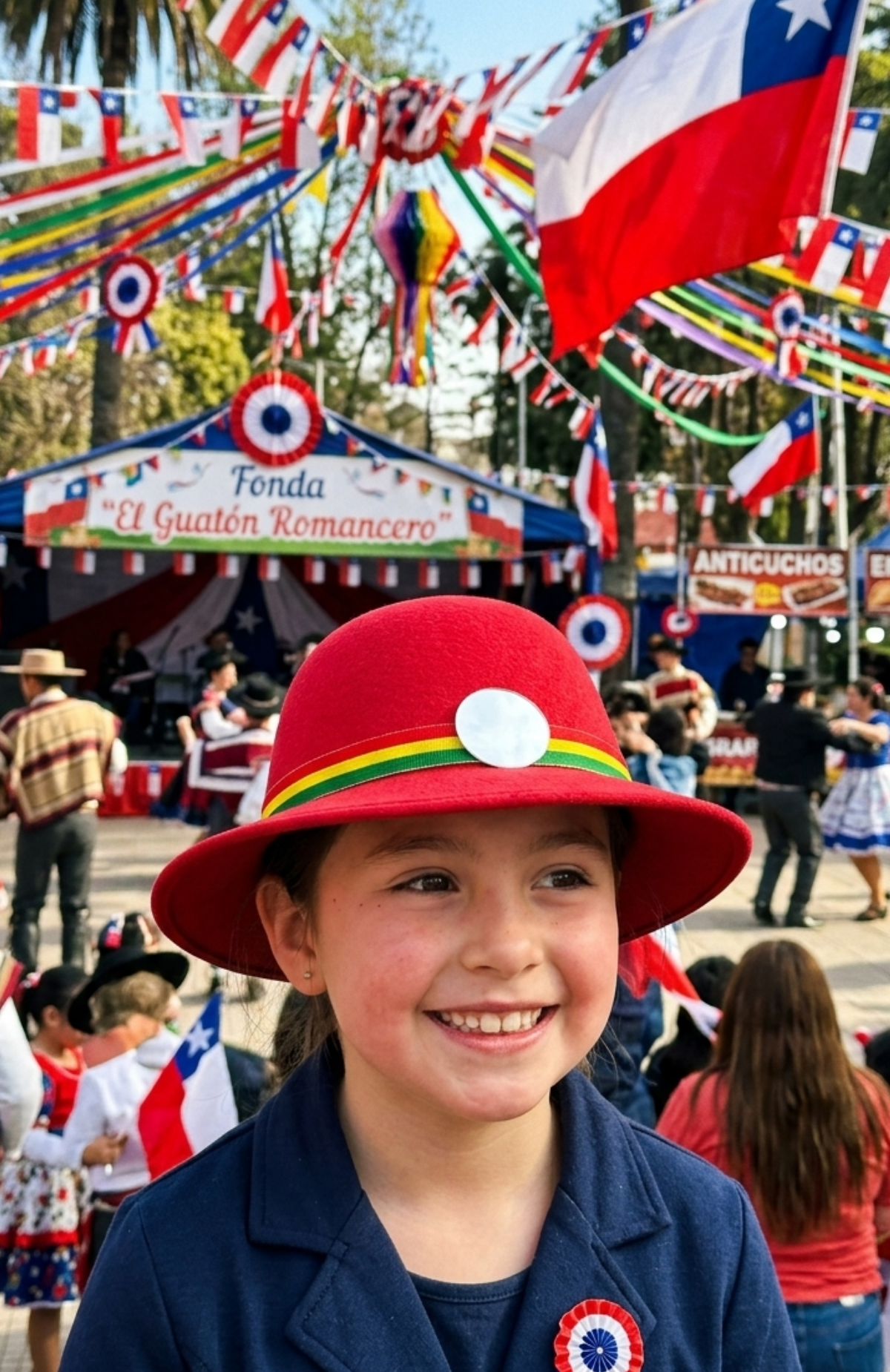 Gorro Sombrero Nortino Para Niños Variedad De Colores