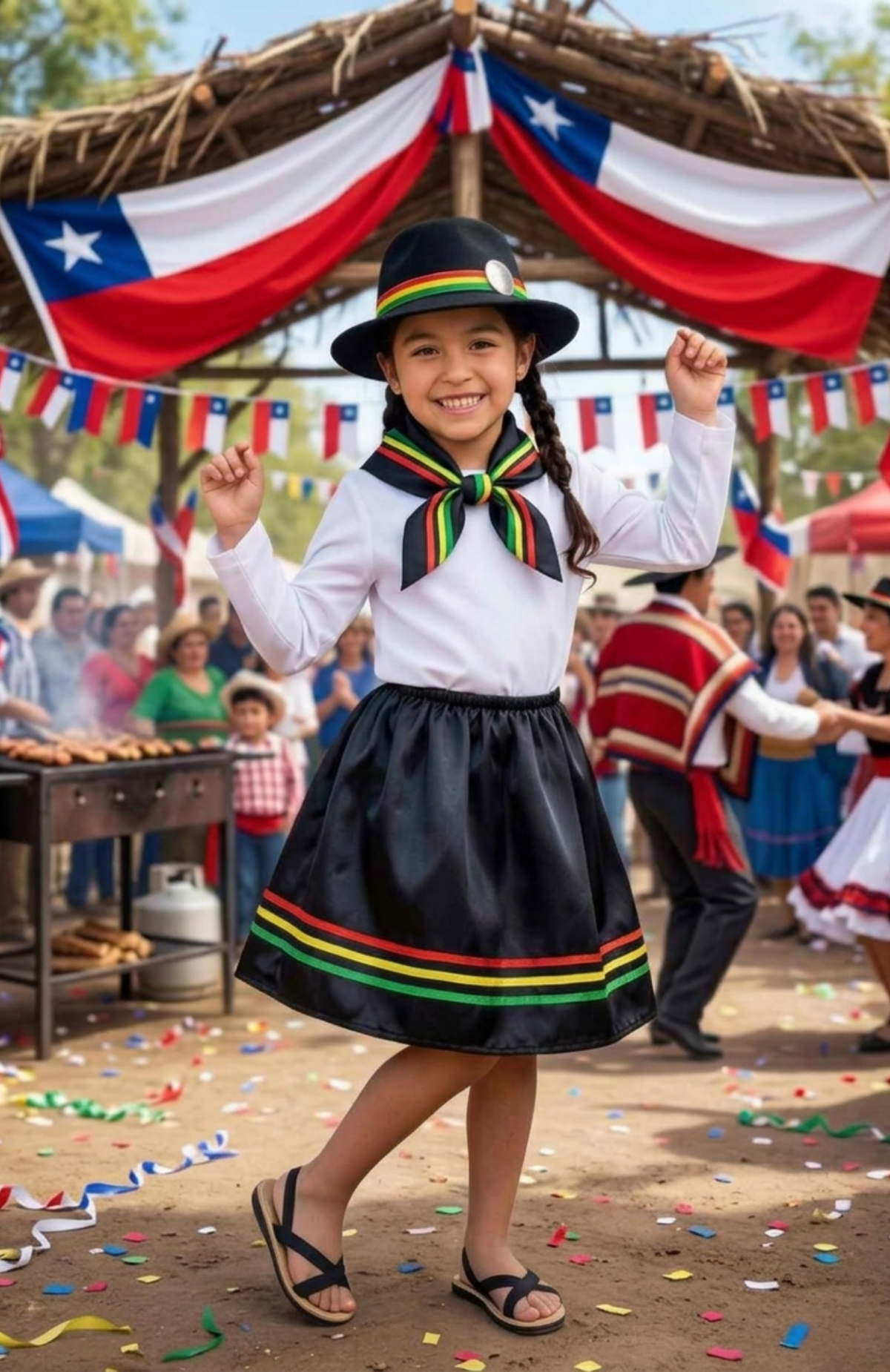 Disfraz Traje Nortino Baile Tipico Danzas Y Fiestas Patrias