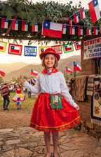 Disfraz Traje Nortino Baile Tipico Danzas Y Fiestas Patrias