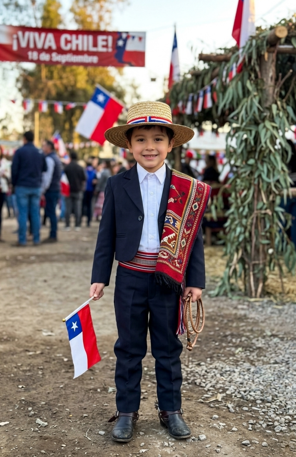 Chupalla Sombrero Huaso Fiestas Patrias Huaso Típico