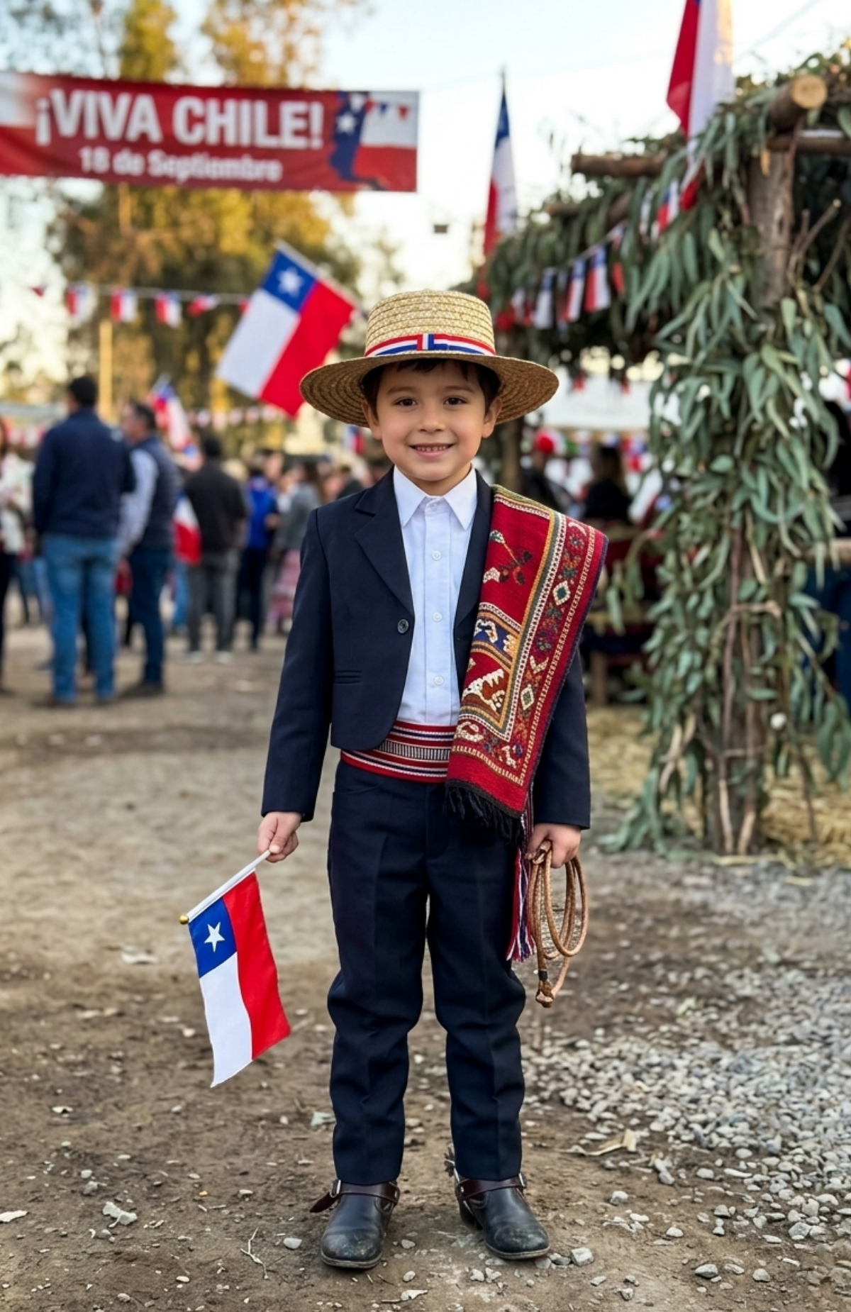 Chupalla Sombrero Huaso Fiestas Patrias Huaso Típico