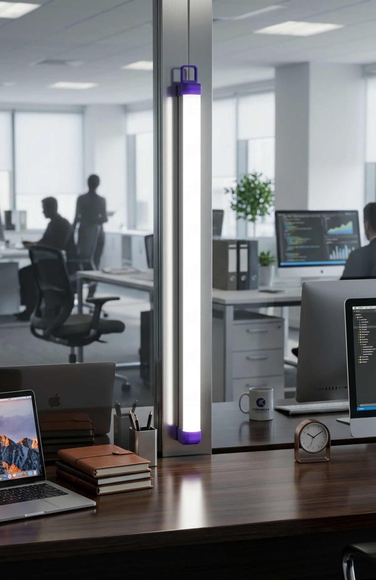 Luz De Emergencia Led Recargable 72cm Tubo Portátil USB