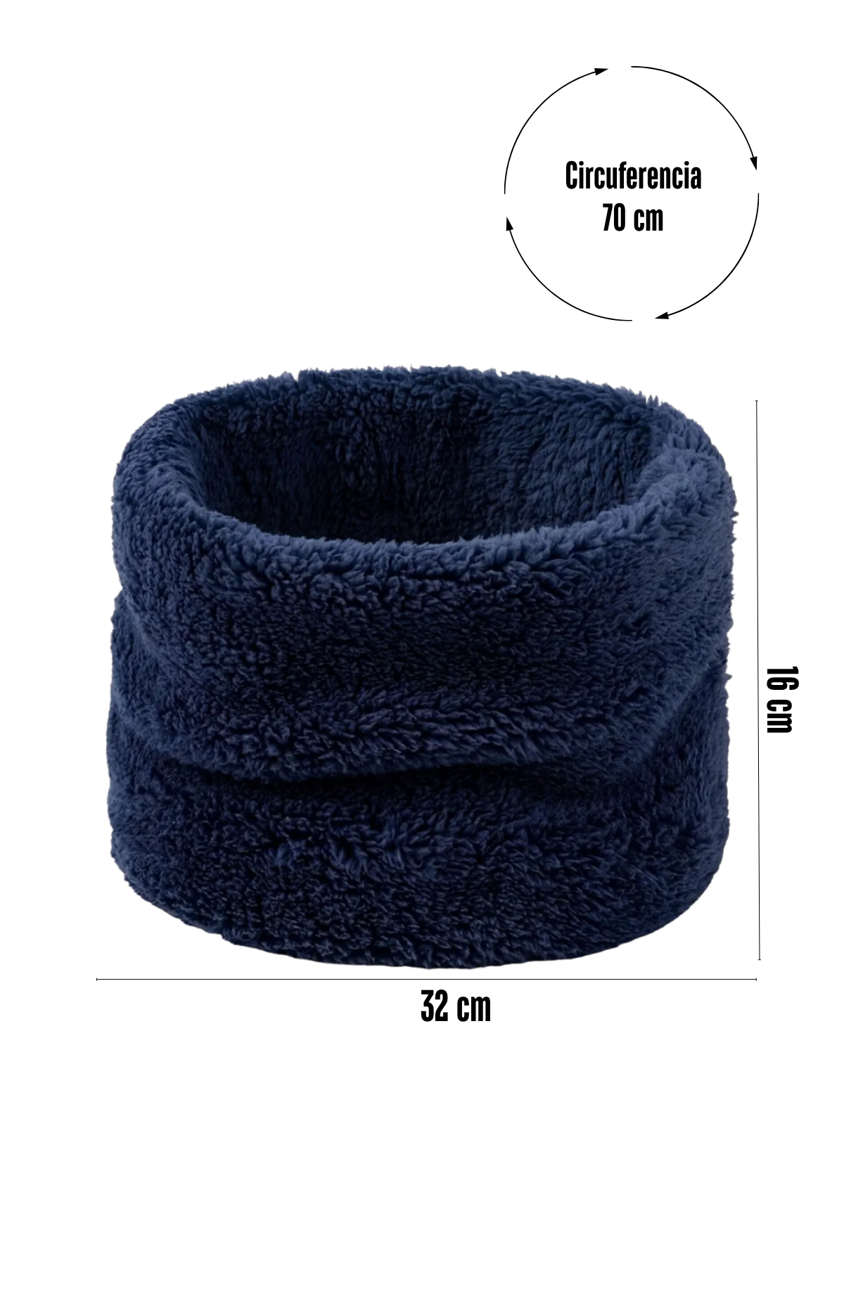 Cuello Polar, Cuello Chiporro Invierno, Ideal Escolares