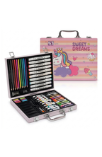 Estuche Maletín Set De Arte 53 Piezas, Para Dibujar Y Pintar