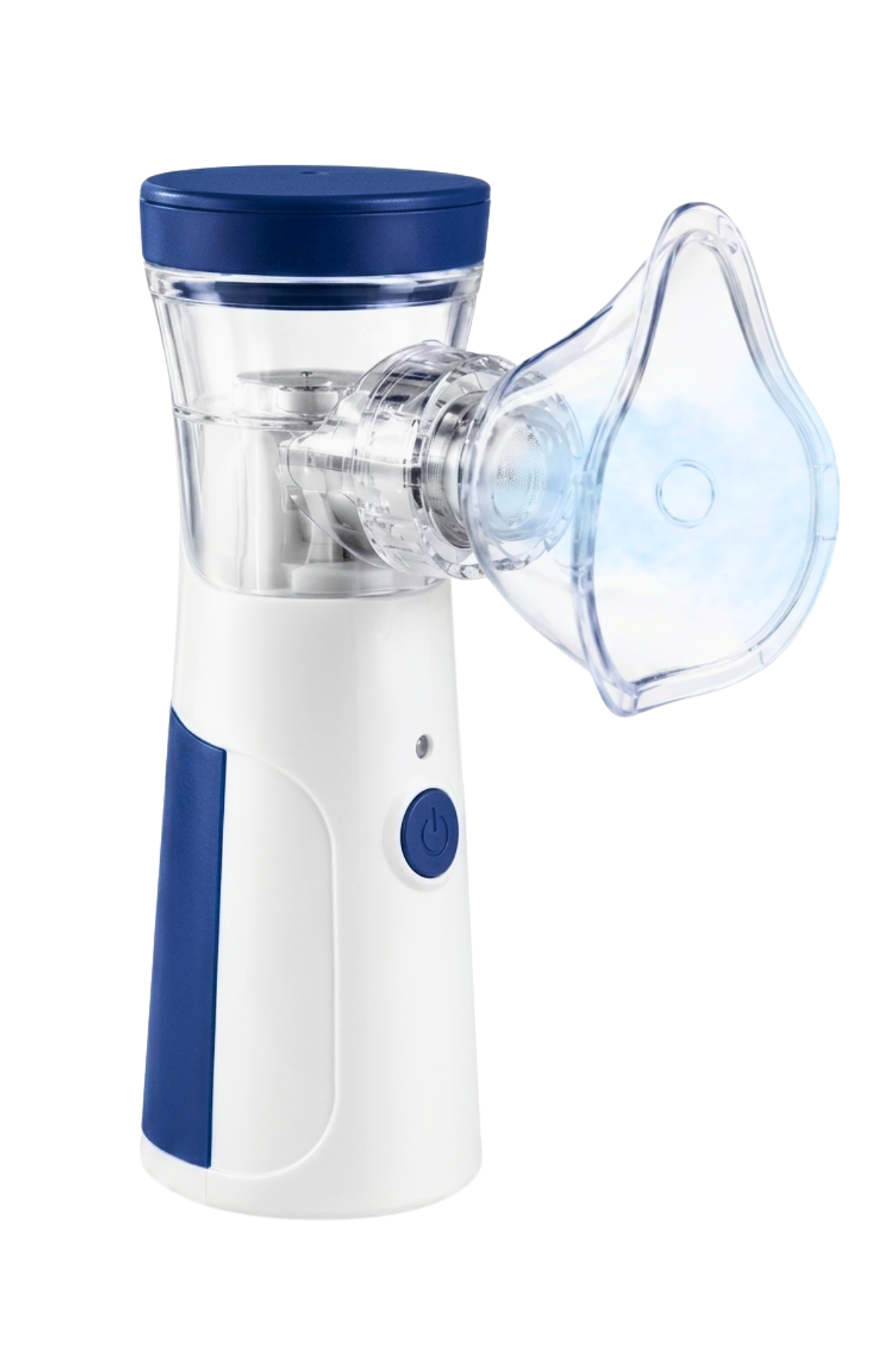 Nebulizador Portátil Niños Y Adultos Mesh Vaporizador Color Blanco