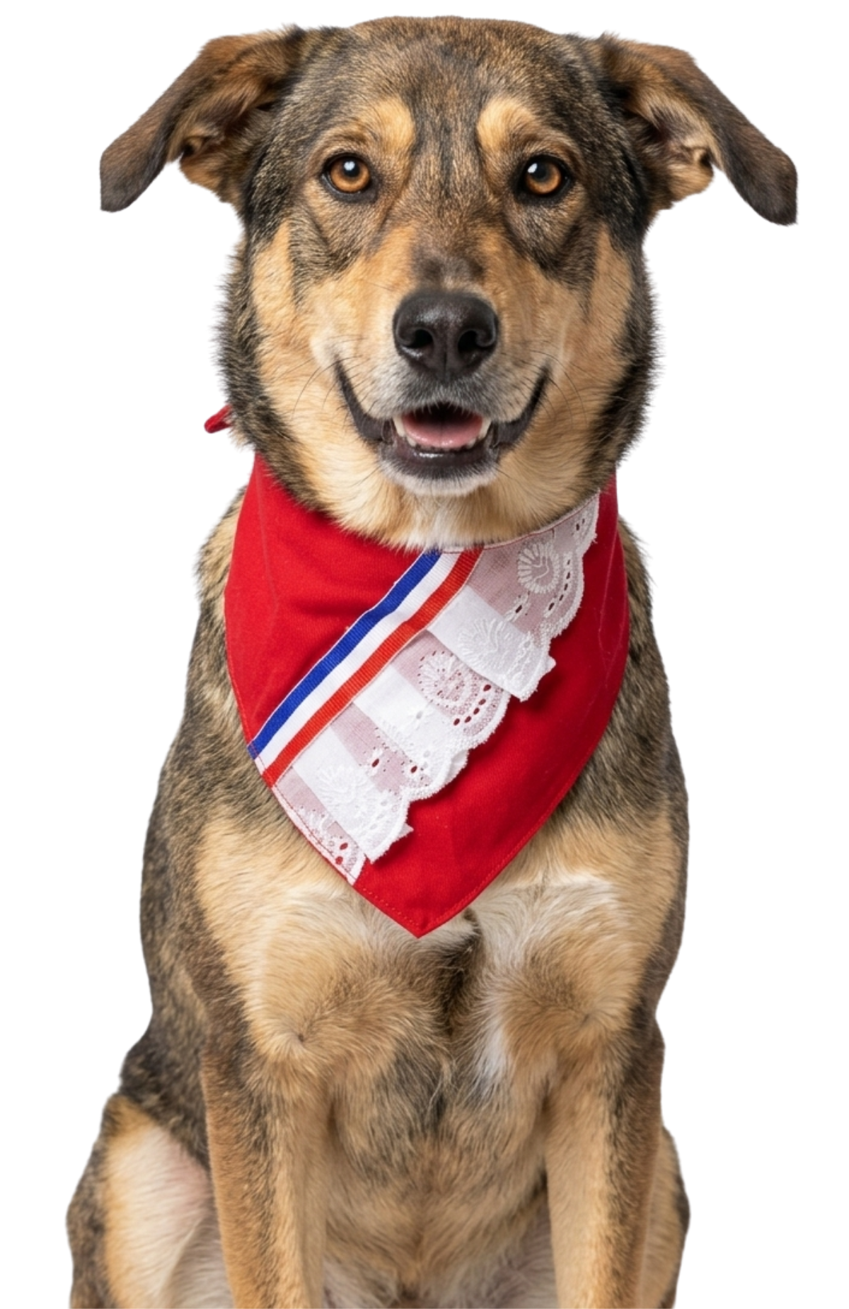 Collar Bandana Para Perros Estilo Chileno Fiestas Patrias