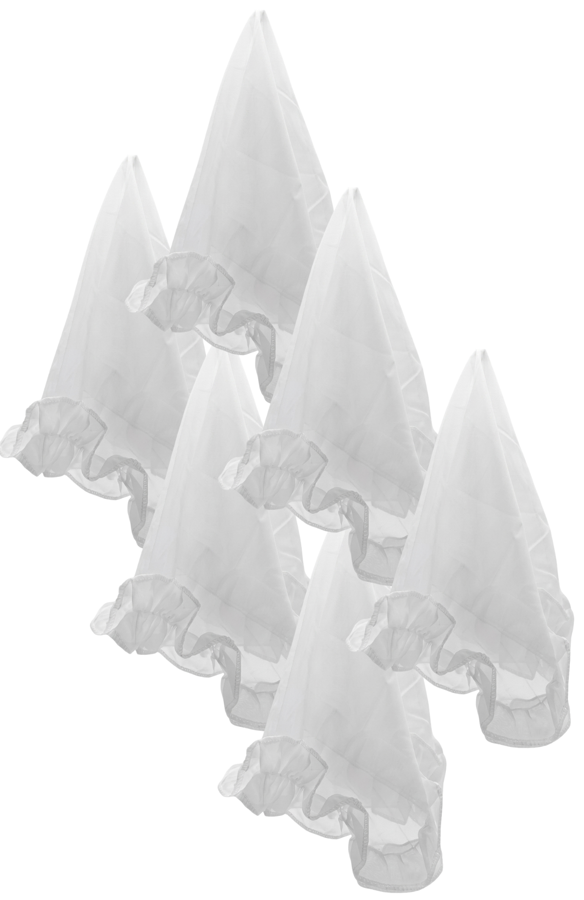 Packs Pañuelos Para Cueca Blonda Blancos Fiesta Chile