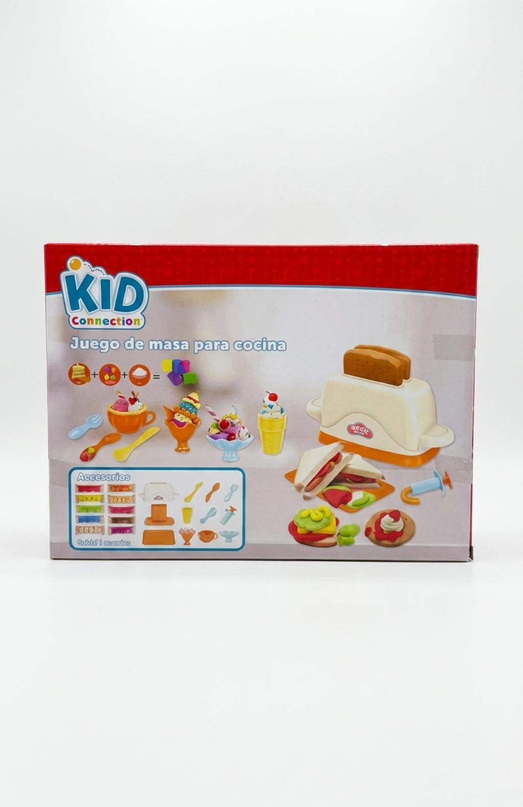 Kit Creativo De Plastilinas Con Máquina Tostadora Infantil