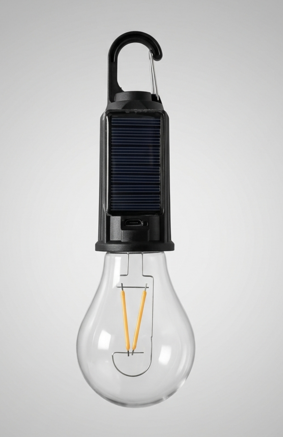 Lámpara Foco Led Colgante Camping Recargable Usb - Solar