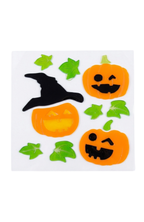 Pack 2 Pegatinas De Ventana Halloween 20.5x20cm Gel Duradero