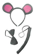 Set Animal 3 Piezas Disfraz Halloween Modelos Varios