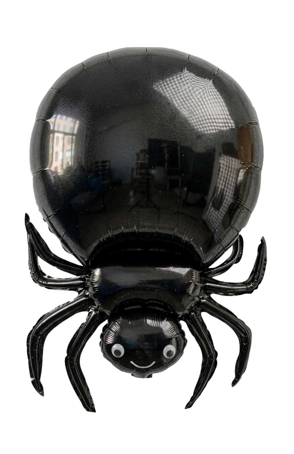 Globo Metalizado Araña Halloween Gigante 54x80cm Decoración