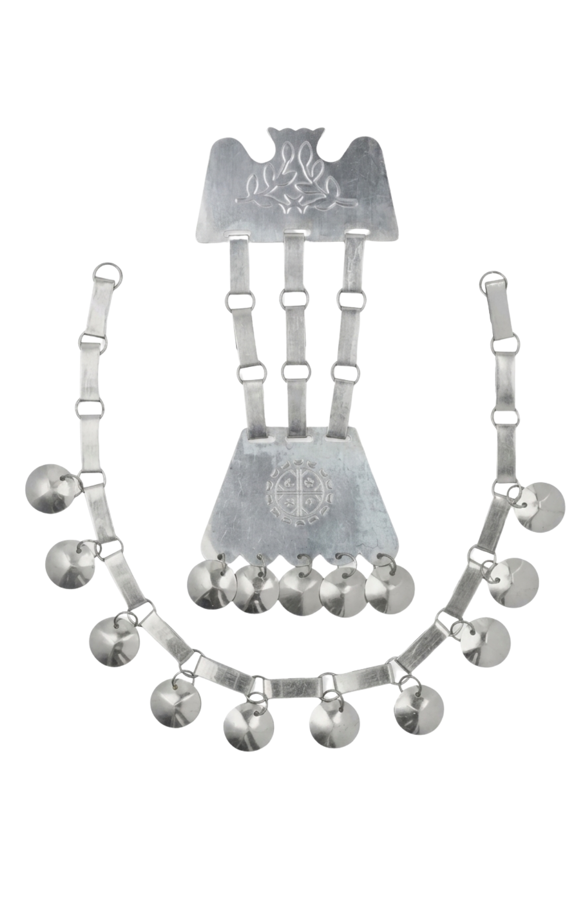 Collar Trapelacucha Mapuche Traje Tipico
