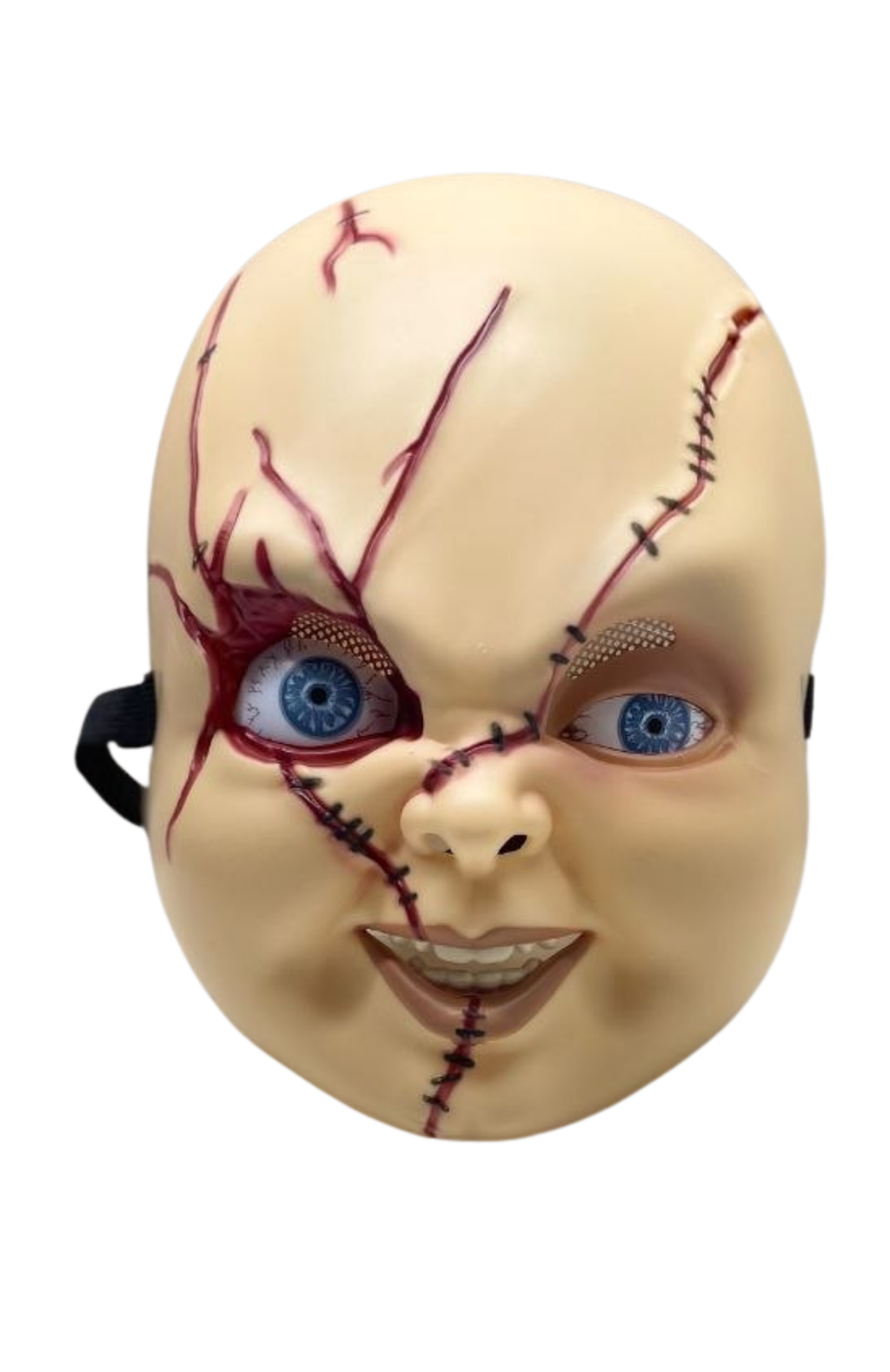 Mascara Muñeco Diabolico Chucky Adulto Plastico Duro Color Piel