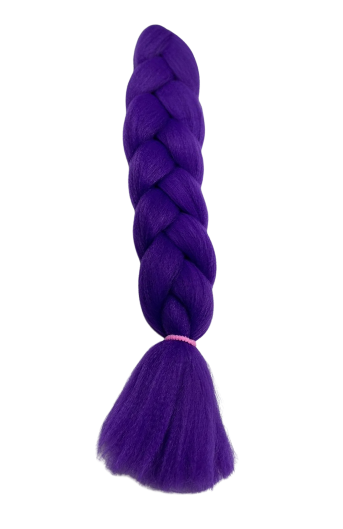 Trenza Morada Kanekalon Disfraz Rumi Guerreras K-pop