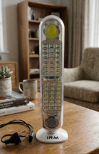 Lámpara Emergencia Solar Y Recargable Irm Led + Cable 50 Cm