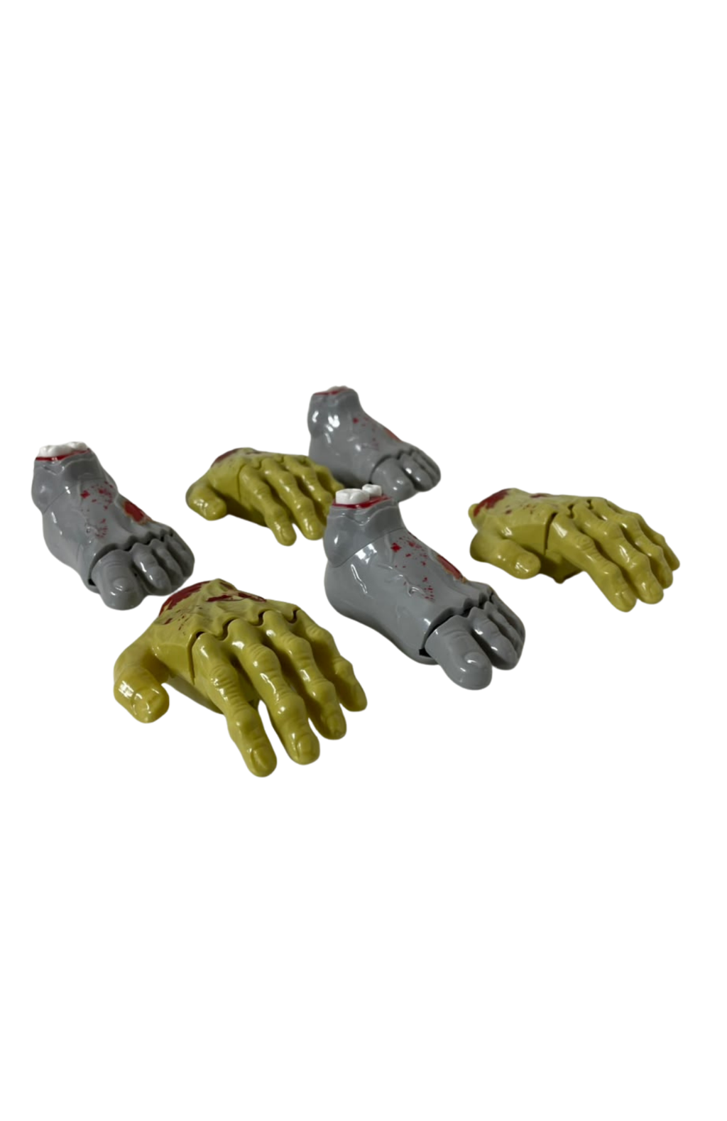 Pack 6 Juguetes A cuerda De Manos & Pies Rotos Halloween